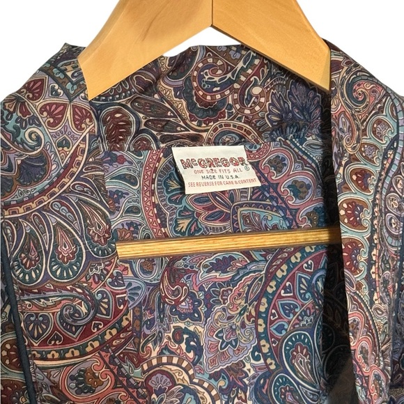 Vintage Polyester Unisex Bathrobe - Picture 3 of 4